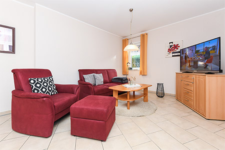 Beispielfoto zu der Wohneinheit Ferienwohnung „Seehund“